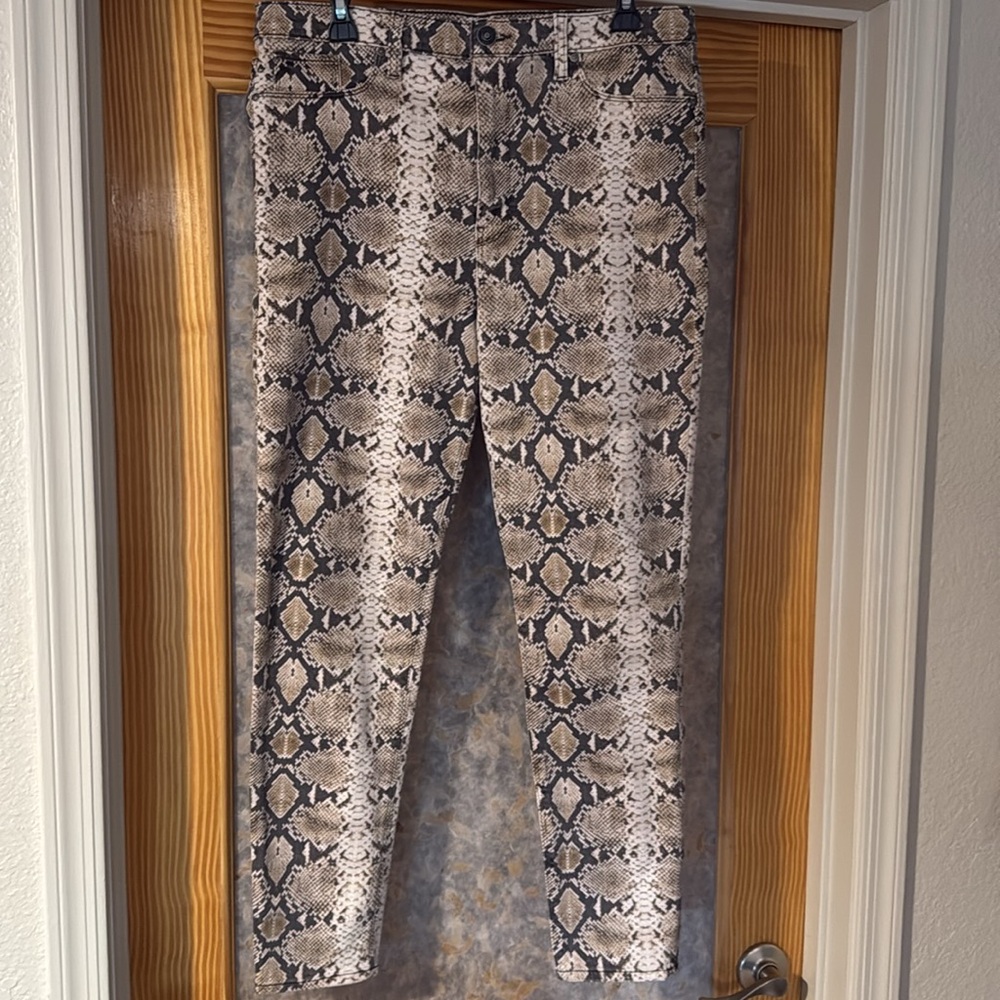 Hudson snakeskin print -  Barbara jeans